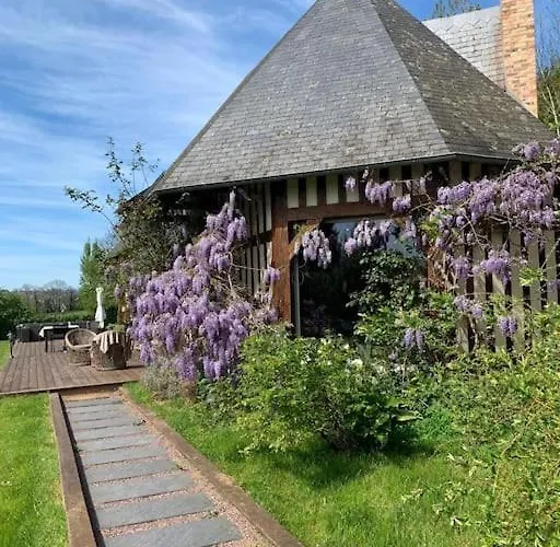 ヴィラ Maisons Normande A 5 Minutes De Deauville