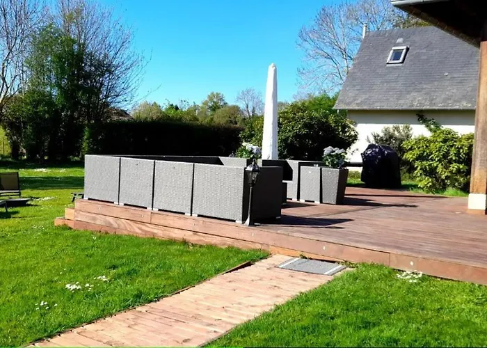 ヴィラ Maisons Normande A 5 Minutes De Deauville